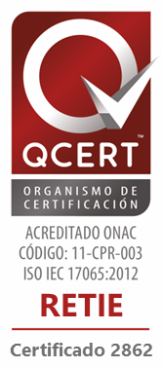 Certificado de producto: Únicamente aplica a cajas para medidores Eléctricos